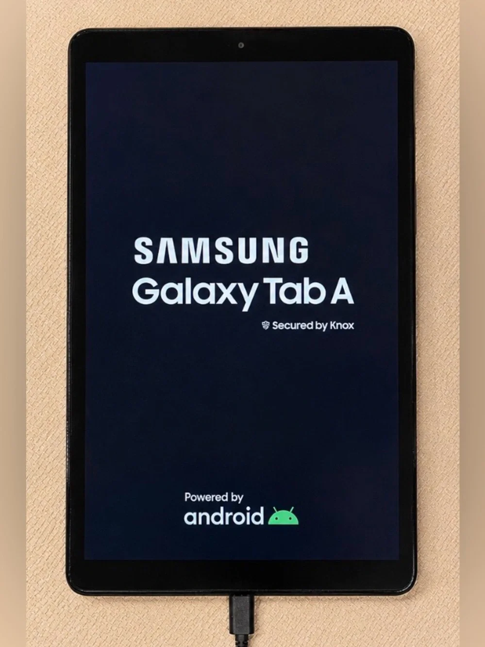 Samsung Galaxy Tab A - Black Front Display